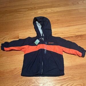 NWT Baby Boy Old Navy Performance Fleece Athletic Jacket size 2T